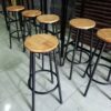 Ghế quầy bar chân sắt mặt gỗ không tựa VN-GB052 9 z5700651087953 fe8e0864f326c2adc4a774a7433f6e49