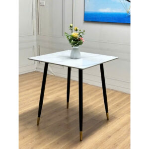 BÀN ĂN VUÔNG 80 MẶT ĐÁ CHÂN SẮT VN-DP532