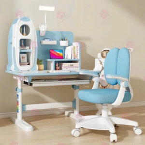 Alternative view of Bộ bàn ghế học sinh chống gù VinaKids Henry 607