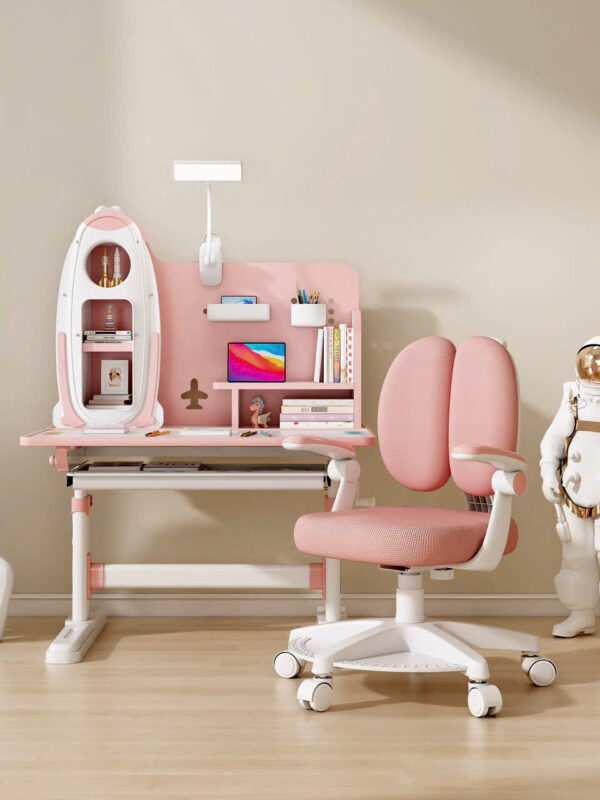 Bộ bàn ghế học sinh chống gù VinaKids Henry 607