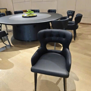 GHẾ ĂN NỆM DA CHÂN SẮT VN-342VS