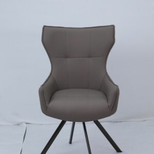 Alternative view of GHẾ ĂN – GHẾ CAFE NỆM DA CHÂN SẮT VN-GA0113