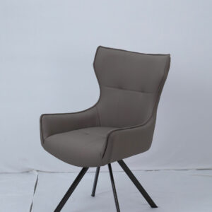 GHẾ ĂN – GHẾ CAFE NỆM DA CHÂN SẮT VN-GA0113