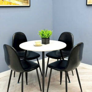 Alternative view of BỘ BÀN ĂN TRÒN MẶT ĐÁ NHẬP KHẨU CAO CẤP VN-BAT205