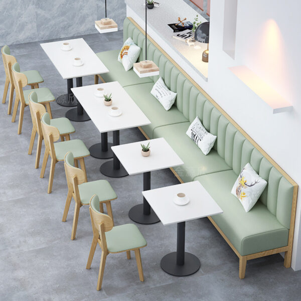 Ghế băng dài có nệm khung gỗ GBD-02