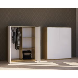 Tủ Quần Áo Gỗ Công Nghiệp - Tủ áo mini VNK056A