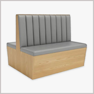 Ghế băng dài có nệm khung gỗ GBD-01