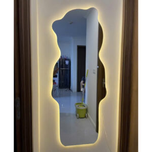 Gương Soi Toàn Thân Hình Gấu Đèn Led Cao Cấp VN-GS015