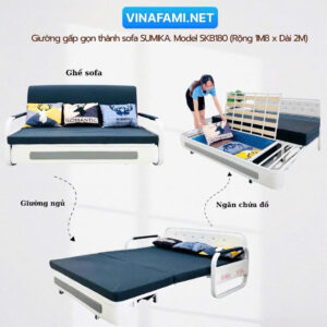 Alternative view of Sofa Giường - Giường xếp gọn VN-SF120