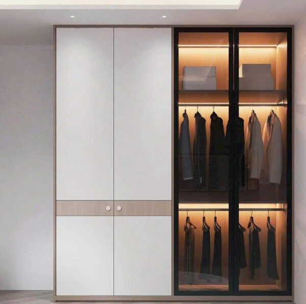 TỦ QUẦN ÁO CÁNH KÍNH CƯỜNG LỰC HLM-TCK05