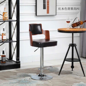 Ghế quầy bar gỗ nệm NP560