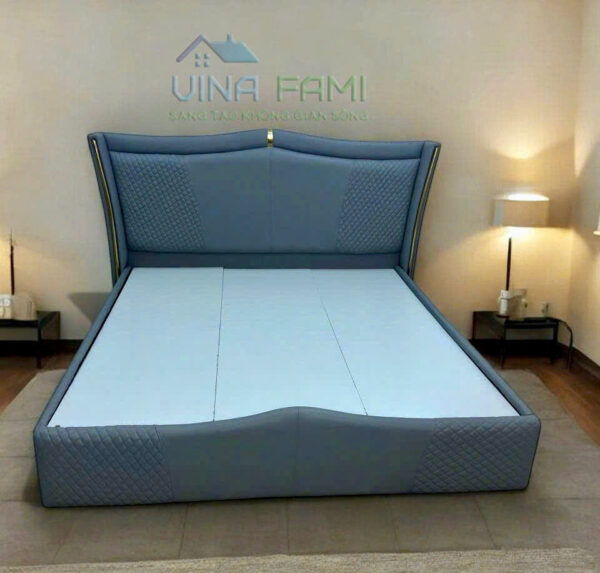 Giường ngủ bọc nệm hiện đại VN-GN0698