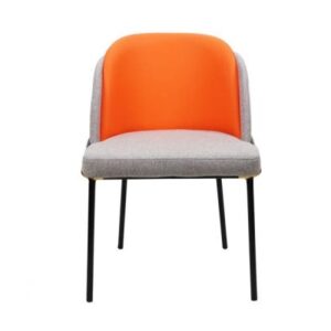 Alternative view of Ghế Ăn-Cafe Filnoir PV-TT626 Chân Sắt Sơn Tĩnh Điện Nệm Vải Bố Kết Hợp Da Si