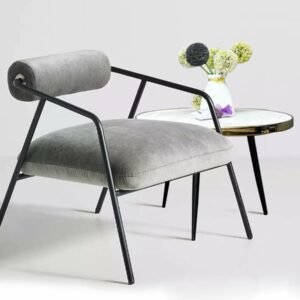 Alternative view of Ghế ăn ghế cafe chân sắt ngồi nệm PV-CS07HLM