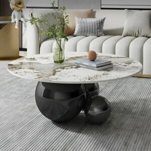 Alternative view of Bàn sofa mặt đá cao cấp BSF-AD171