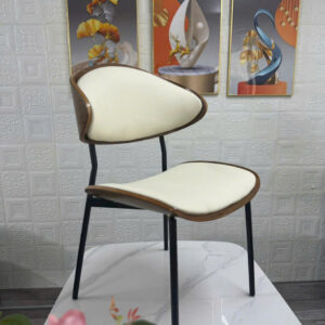 Ghế ăn - ghế cafe lưng gỗ bọc da cao cấp VN-GA192