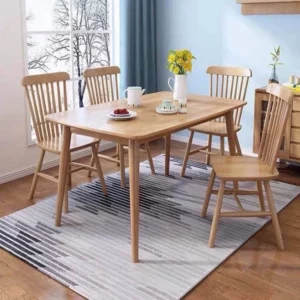 Alternative view of Ghế ăn nan gỗ tự nhiên GA-NAN