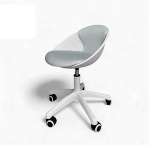 Alternative view of GHẾ LÀM VIỆC PV-TT676X CHÂN THÉP XI MẠ NỆM BỌC VẢI NỈ