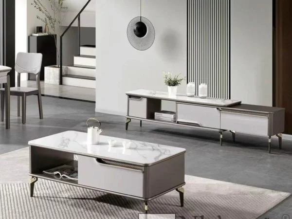 Bàn sofa nhập khẩu mặt đá cao cấp BT-TQ1208