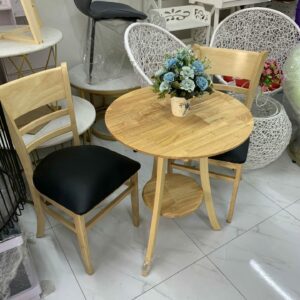 Alternative view of Bàn cafe gỗ tự nhiên VN209T