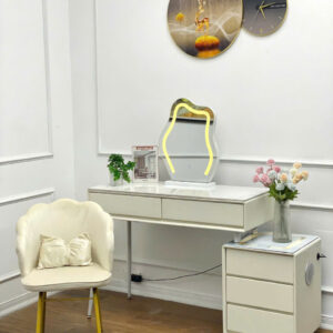 Bàn trang điểm mặt đá nhập khẩu cao cấp VIP-VN430 (có loa, sạc điện thoại, đèn led )