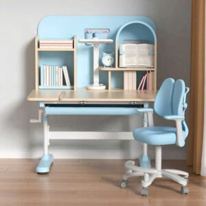 Alternative view of Bộ bàn ghế học sinh chống gù AngelKids Lona A03X (size 90 x 60 )