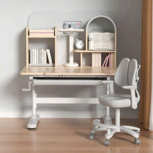 Bộ bàn ghế học sinh chống gù AngelKids Lona A03X (size 90 x 60 )