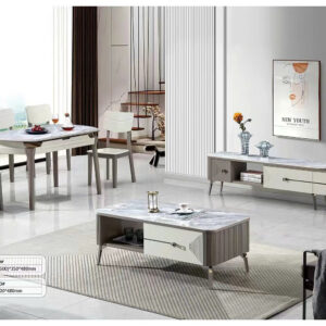 Alternative view of Bàn trà chữ nhật nhập khẩu mặt đá cao cấp BT-TQ802