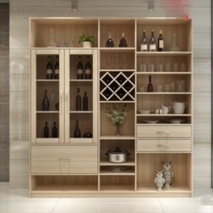 TỦ KỆ RƯỢU TRANG TRÍ PHÒNG KHÁCH VN-TK208