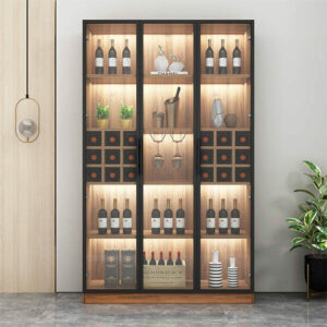 TỦ KỆ TRƯNG BÀY- KỆ RƯỢU TRANG TRÍ VN-TK210