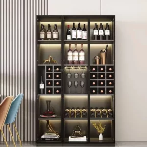 Alternative view of TỦ KỆ TRƯNG BÀY- KỆ RƯỢU TRANG TRÍ VN-TK210