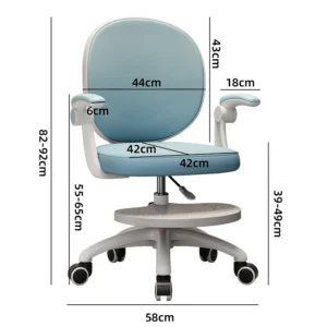 Alternative view of Ghế xoay học sinh chống gù VinaKids G15