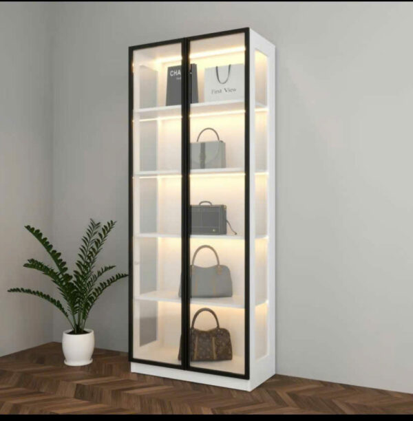 Tủ cánh kính trưng bày mỹ phẩm, túi xách, nước hoa VN-TK305