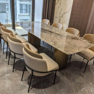 Bộ bàn ghế ăn nhập khẩu cao cấp VN-AC922