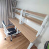 Bàn học kèm kệ sách chân sắt mặt gỗ , bàn làm việc BHS-AB103 17 z7925062893430 522799b2c09b1904ea3d61e22fe93a5c