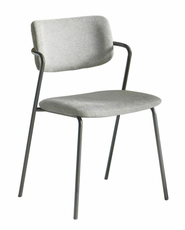Ghế ăn bọc nệm chân sắt nhập khẩu VN-VS010