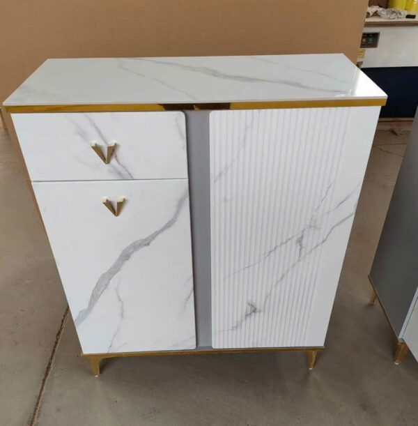 Tủ decor vân đá trắng TG-AD300