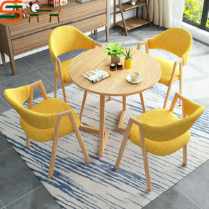 Alternative view of BỘ BÀN GHẾ VÀNG SANG BG266