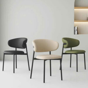 Ghế Ngồi Hiện Đại Chân Sắt Bọc Nệm CF-555