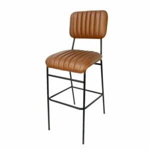 GHẾ CAFE NỆM NÂU PHONG CÁCH RETRO GA278