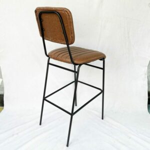 Alternative view of GHẾ CAFE NỆM NÂU PHONG CÁCH RETRO GA278