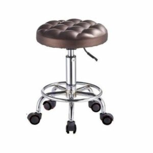 Ghế Xoay Tròn Đệm Da Cao Cấp cf123