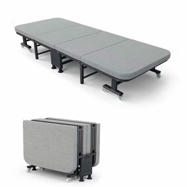 Giường nệm xếp gọn có bánh xe PV-GXG009