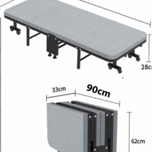 Alternative view of Giường nệm xếp gọn có bánh xe PV-GXG009
