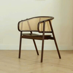 Alternative view of GHẾ GỖ ĐAN MÂY CF35