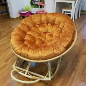 Ghế Papasan Bập Bênh Thư Giãn Mây Nhựa Cao Cấp  GTG-BB02