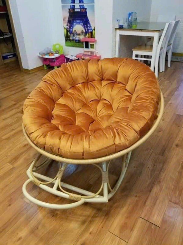 Ghế Papasan Bập Bênh Thư Giãn Mây Nhựa Cao Cấp  GTG-BB02