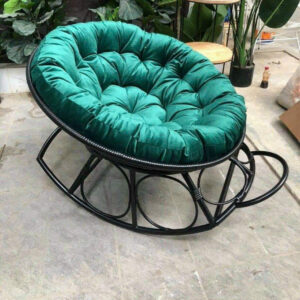 Alternative view of Ghế Papasan Bập Bênh Thư Giãn Mây Nhựa Cao Cấp  GTG-BB02