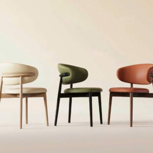 Alternative view of Ghế Ngồi Hiện Đại Chân Sắt Bọc Nệm CF-555