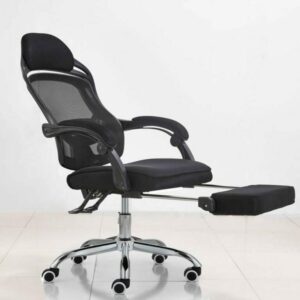 Ghế giám đốc lưới PV-H685 chân sắt mạ